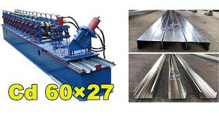 C stud machine | cd roll forming machine | C channel roll forming machine for Ukraine