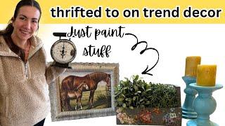 Trash in to cash thrifting for profit & turning outdated thrift decor to on trend - Reselling