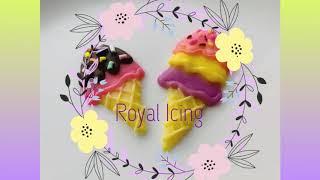 Royal Icing Topper / Cake Topper / Icing Transfer / Meringue Topper