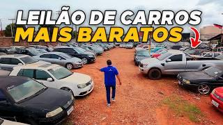 GRANDE LEILÃO DE CARROS E MOTOS APREENDIDOS PRA COMPRAR BARATO