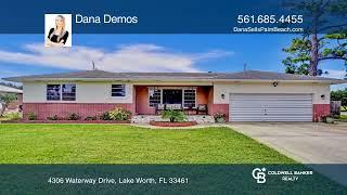 Dana Demos Realtor, Coldwell Banker- 4306 Waterway Drive, Lake Worth, FL