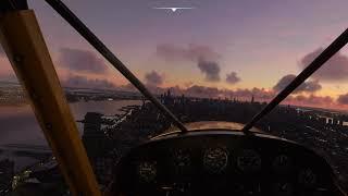 Microsoft Flight Simulator 2020 - New York City Times - Dawn -  SamScene 3D scenery upgrade!