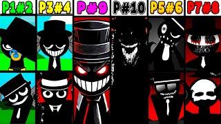 All Phases in Incredibox Sprunki! Phase 2 VS Phase 3 VS Phase 4 VS Phase 5 VS Phase 6 VS Phase 7-10