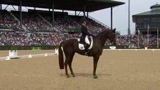 Allison Springer & Arthur Dressage 2016 Rolex Kentucky Three-Day Event