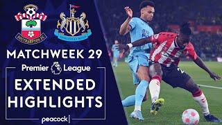 Southampton v. Newcastle United | PREMIER LEAGUE HIGHLIGHTS | 3/10/2022 | NBC Sports