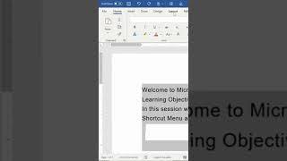 Microsoft 365 Word Layout Tab #shorts