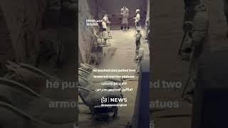 Tourist damages 2,000-year-old Terracotta Warriors in China