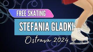 Stefania GLADKI (FRA) | Junior Women Free Skating | Ostrava 2024