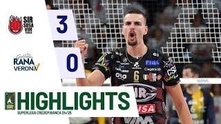 Sir Susa Vim Perugia vs. Rana Verona - Superlega Credem Banca VBTV Match Highlights