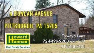 4 Duncan Avenue Crafton PA 15205 -$144,900 - Tawnya Lunz - Howard Hanna Real Estate Services