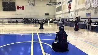Tsuyoshi Hamanca(BGZ) vs Andrew Tse(TES) 2023 UofT Kendo Tournament 4+ Dan Division