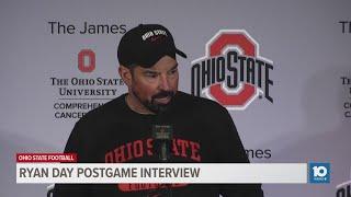 Ryan Day postgame interview after Ohio State's loss to Michigan