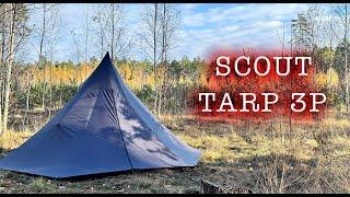 Тримісна піраміда вагою 600 грам \ SCOUT TARP 3P від Liteway