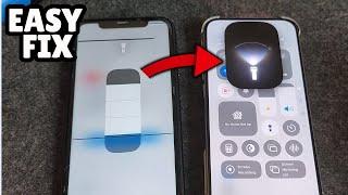 New Flashlight Not showing iPhone iOS 18 (Fixed)