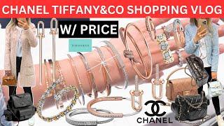 CHANEL AND TIFFANY CO SHOPPING VLOG W PRICE | Tiffany lock narrow bangle ,chanel shopping vlog