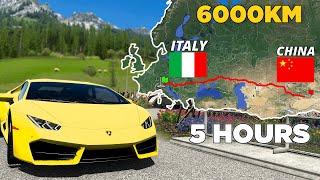 ETS2 Longest Road Trip - Italy to China | Euro Truck Simulator 2