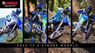 Experience the power and excitement of #Yamaha's 2025 Two-stroke YZ dirtbikes.