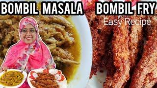 Bombil Masala & Bombil Fry - Easy Recipe - MINAZ SHAIKH RECIPES #fish  #fishrecipes #seafoodrecipes