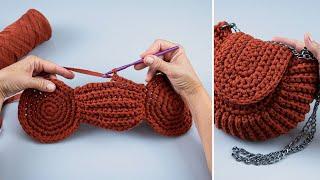 Easy crochet bag for beginners - step by step tutorial!  Miarti