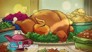 Disney Channel US New Big City Green Thanksgiving Special Adverts 2024