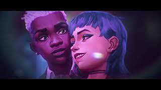 arcane season 2 - Jinx and Ekko Kissing scene