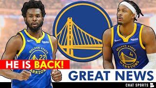 Warriors Just Got A Double Dose Of Great News!