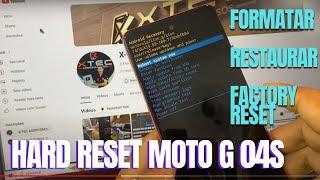 HARD RESET MOTO G04S -xt2421