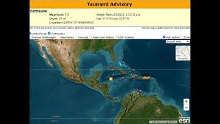 EAS | Tsunami Bulletins for Puerto Rico and the Virgin Islands After Earthquake | NOAA Weather Radio