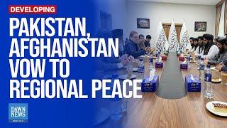 Pakistan, Afghanistan Vow to Strengthen Bilateral Cooperation | Dawn News English