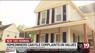 Property owners can file complaints on values