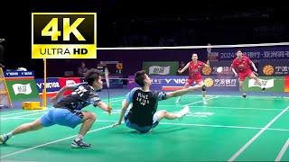 [4K50FPS] Feng Yan Zhe /Huang Dong Ping vs Seo Seung Jae /Chae Yu Jung | 2024 Asia Championships