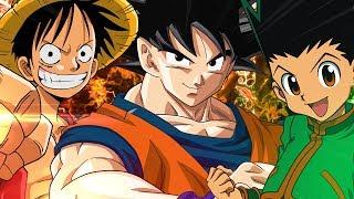 Goku VS. Luffy VS. Gon | Duelo de Titãs Part. VMZ