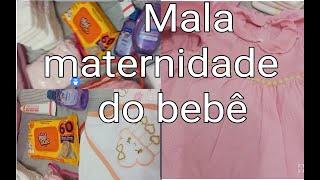 montando mala maternidade simples