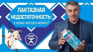 Лактазная недостаточность: а козье молоко можно? | Доктор Комаровский