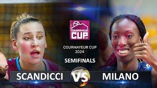 Semifinals of Courmayeur Cup 2024 | Savino Del Bene Scandicci vs Vero Volley Milano