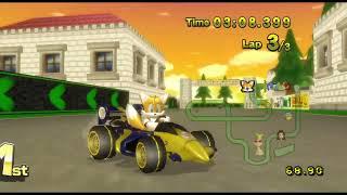 Mario Kart Wii (Deluxe) Custom Tracks - Mirror (1 Player) #292 with Tails