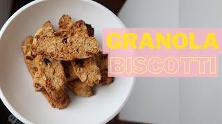 GRANOLA BISCOTTI SALUDABLE | Michela Perleche