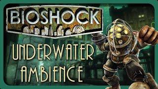 Bioshock underwater tunnels ambience with Big Daddys and music ASMR