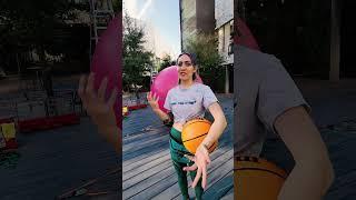 Vinyl Wrapping a Sphere into a Basketball with MPI 1105