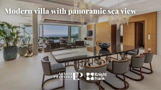 Modern villa with panoramic sea view - Estate Prestige Knight Frank