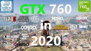 GTX 760 Test in 20 Games in 2020