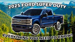 2025 Ford Super Duty - What's New and Different