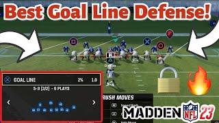 Guide To Running The BEST Goal Line Defense In Madden 23!