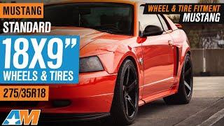 Mustang | Standard 18X9" | 275/35R18 | W&T Fitment