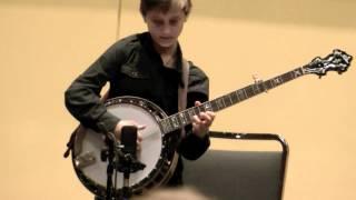 10-Year-Old Jonny Mizzone - Blackjack - Sleepy Man Banjo Boys