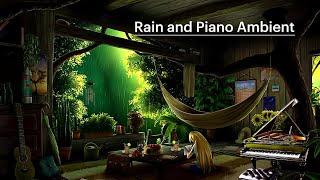 Rain and Piano Ambient | AudiShack  #pianomusic  #rainy  #soothingsound