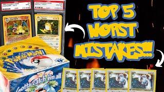 My Top 5 Worst Pokémon Investment Mistakes!