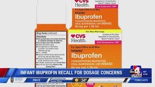 Recall on infant Ibuprofen dosage