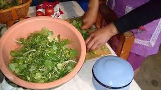 RECETAS DE RANCHO. Un rico caldo de Berros.