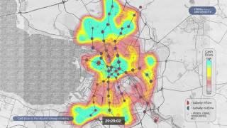 Cash Flows in the City and Subway Mobility